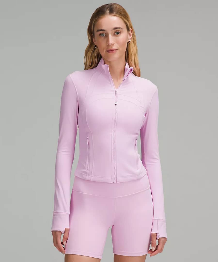 lululemon - Define Cropped Jacket *Nulu - Vita Pink
