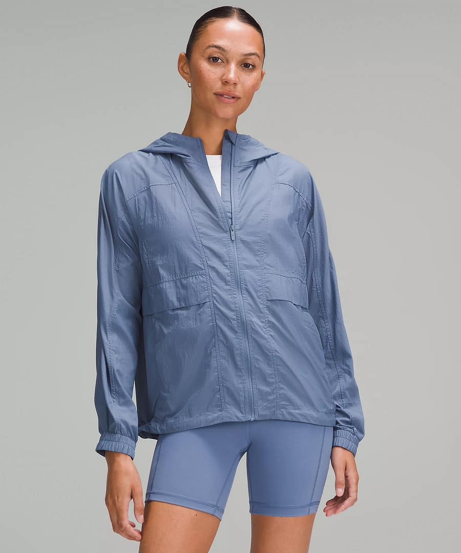 lululemon - Hood Lite Jacket - oasis blue