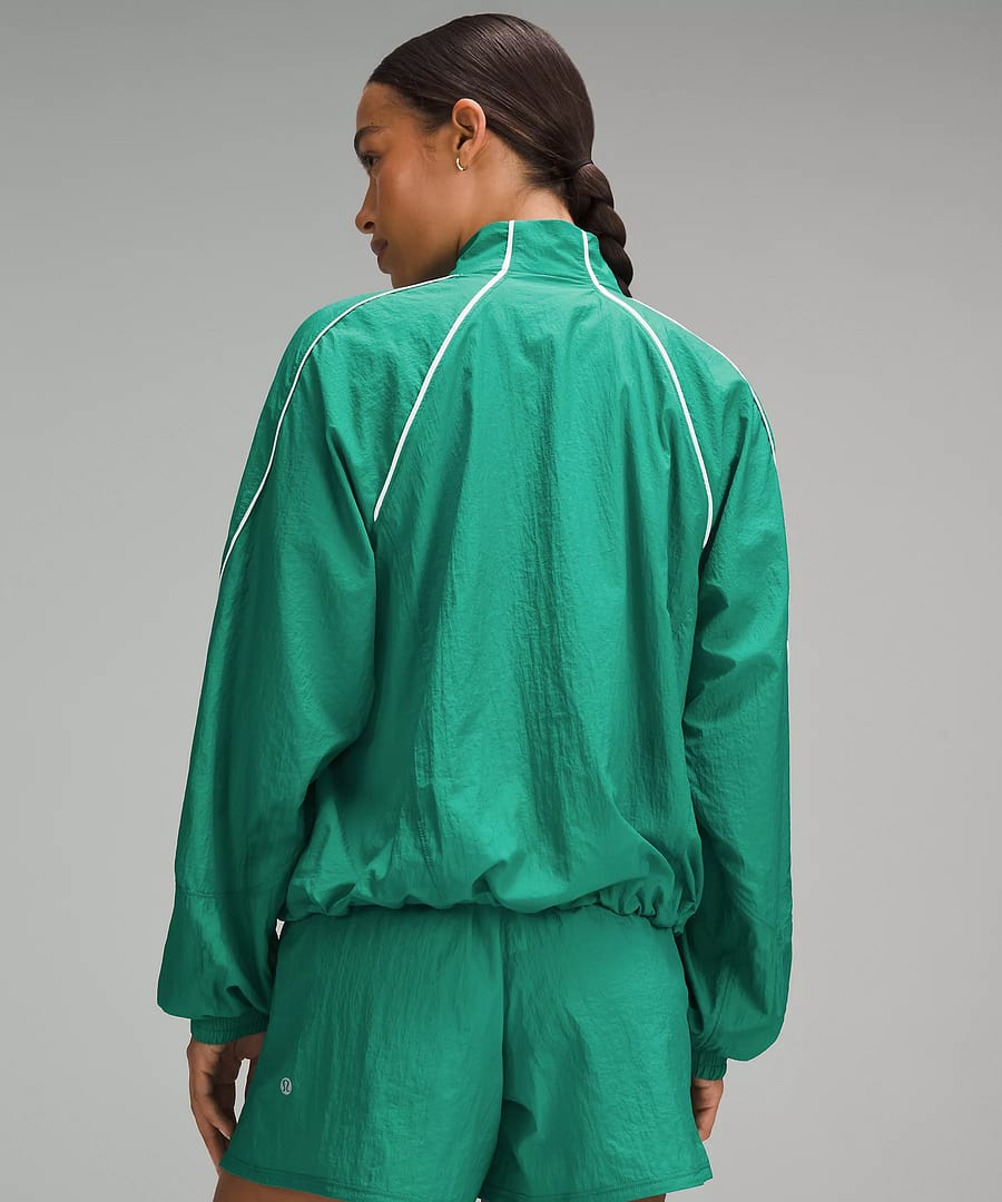 lululemon License to Train Lightweight Jacket - cascadia green