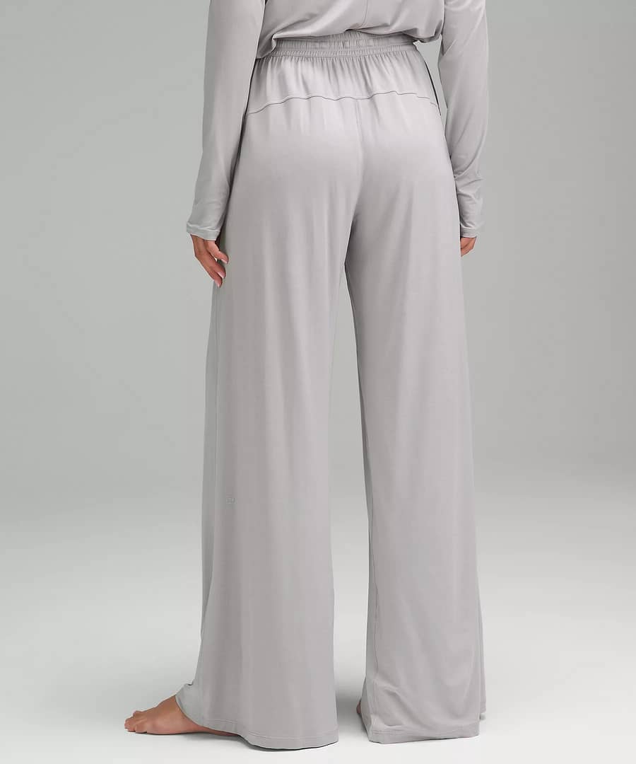 Modal High-Rise Wide-Leg Lounge Pant 2