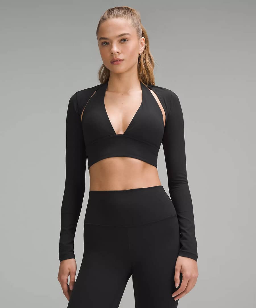 Nulu Long-Sleeve Yoga Shrug