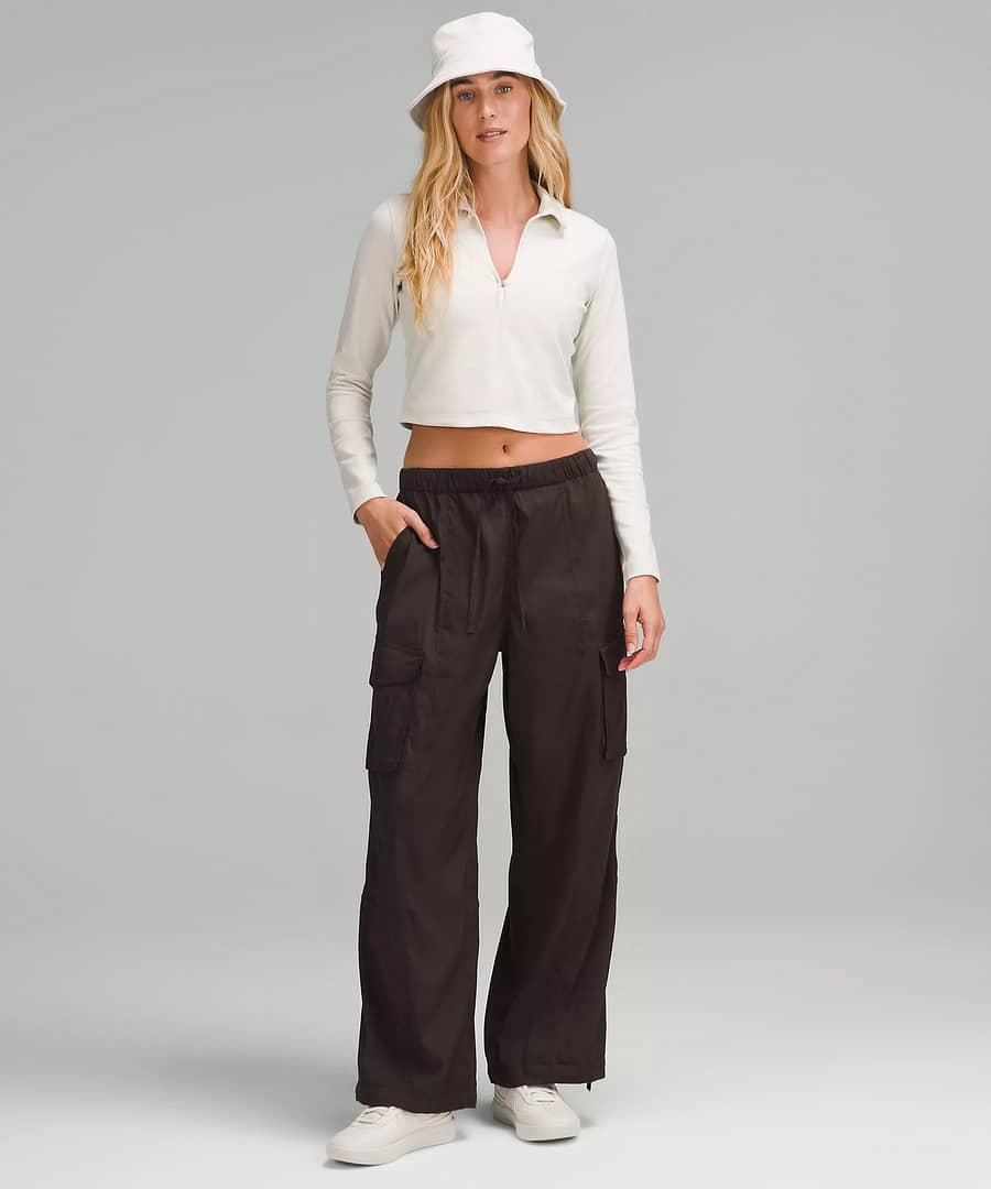 Lightweight Adjustable Mid-Rise Cargo Pant 2