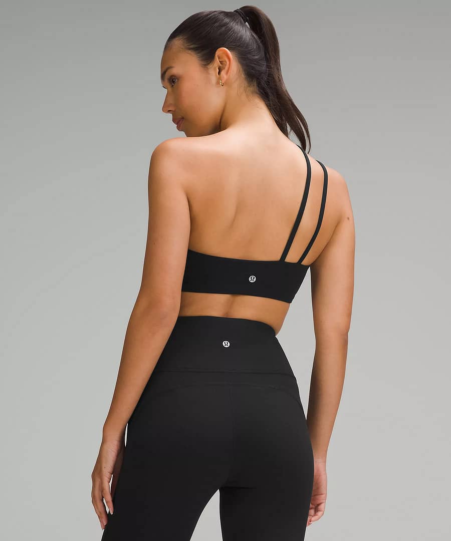 Nulu Strappy One-Shoulder Bra Light Support, A:B Cup 3