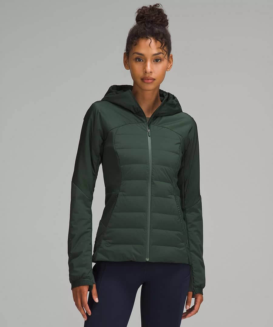 Down For It All Hooded Jacket legacy green