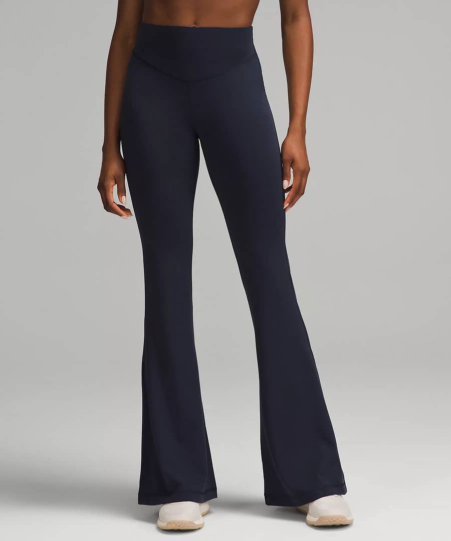 Wunder Under SmoothCover Ultra-Flared High-Rise Yoga Pant