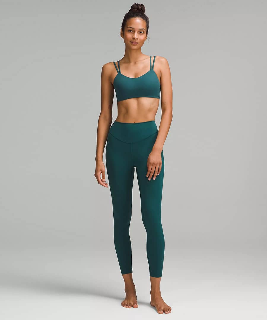 Wunder Under Nulux High-Rise Tight 25 storm teal 2