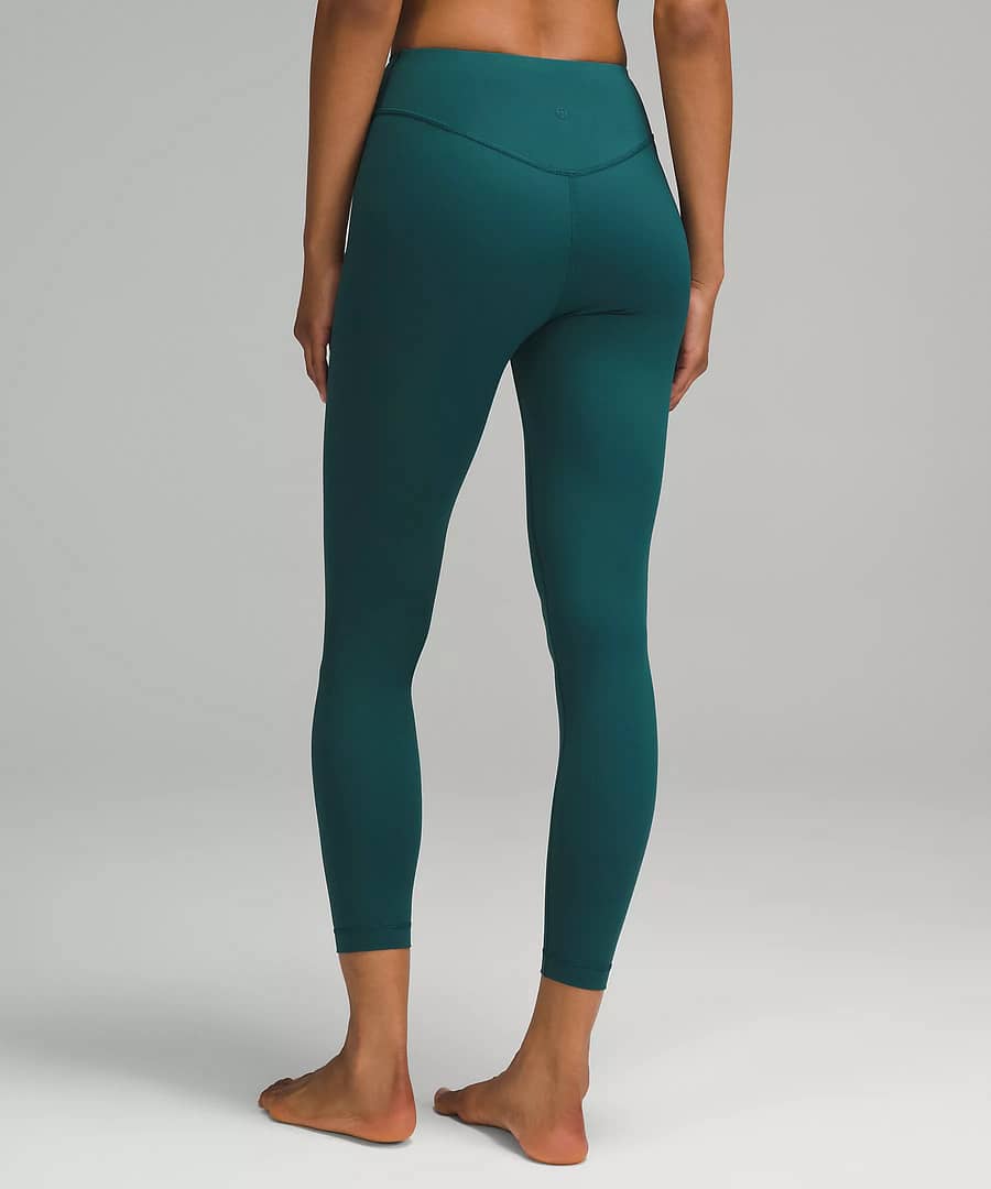 Wunder Under Nulux High-Rise Tight 25 storm teal 3