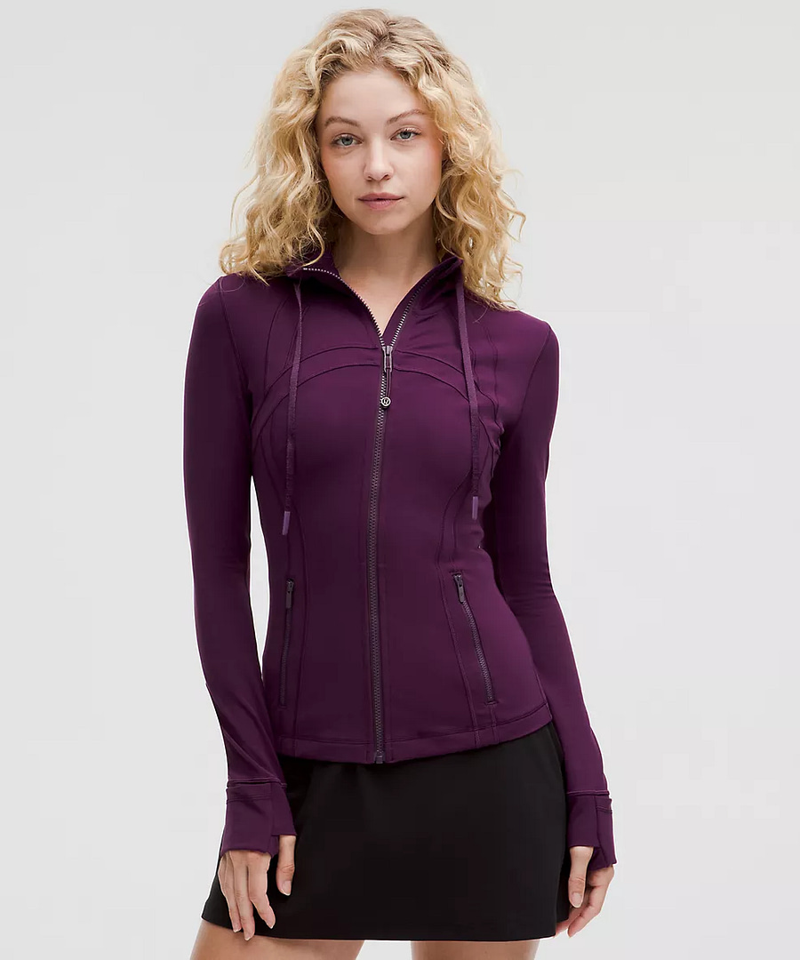 Define Hooded Jacket Nulu Dramatic Magenta