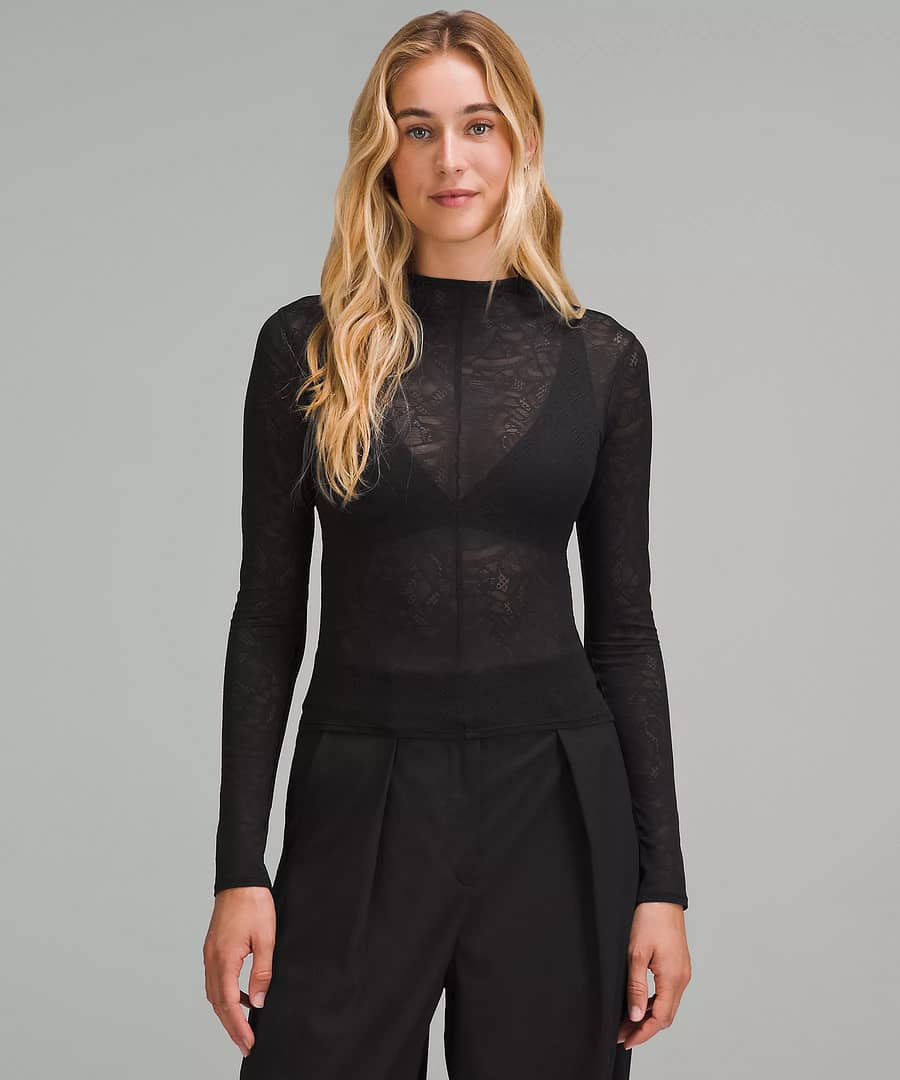 Lace Long-Sleeve Shirt lululemon 2