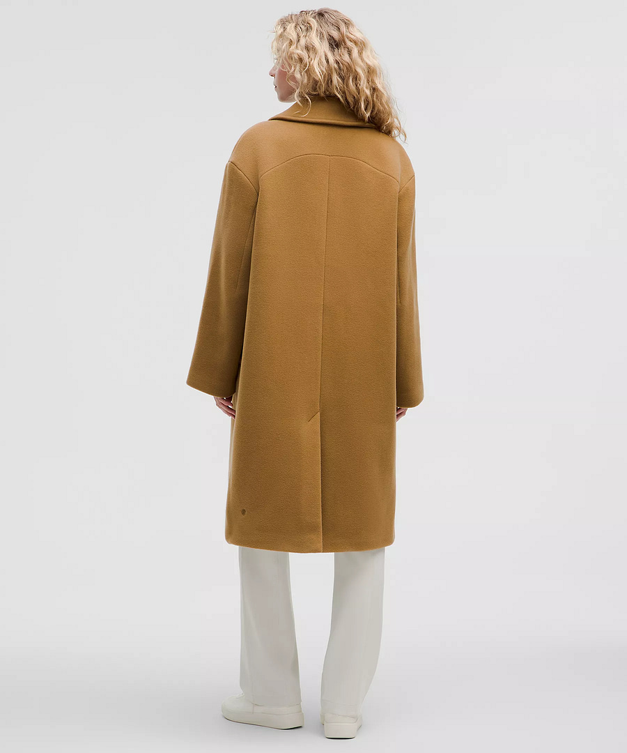 Relaxed-Fit Wool Overcoat 2