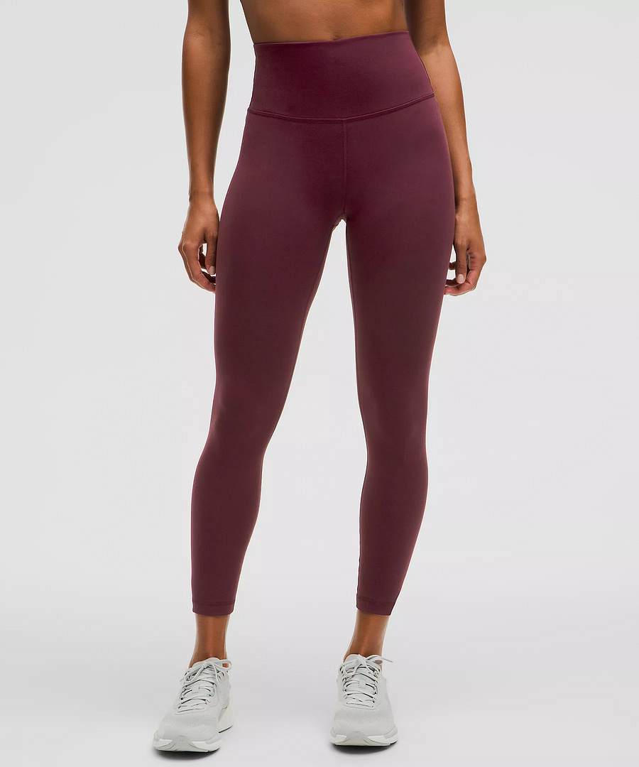 Wunder Train High-Rise Tight 25" Garnet