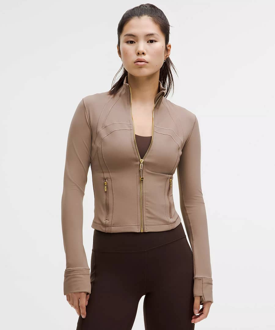 Define Cropped Jacket Nulu tauptastic/gold