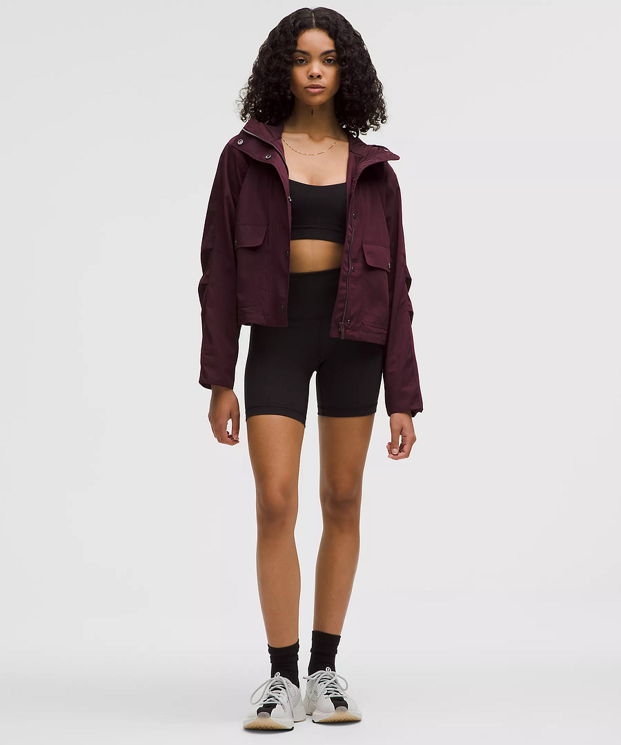 Cropped Utility Windbreaker 2