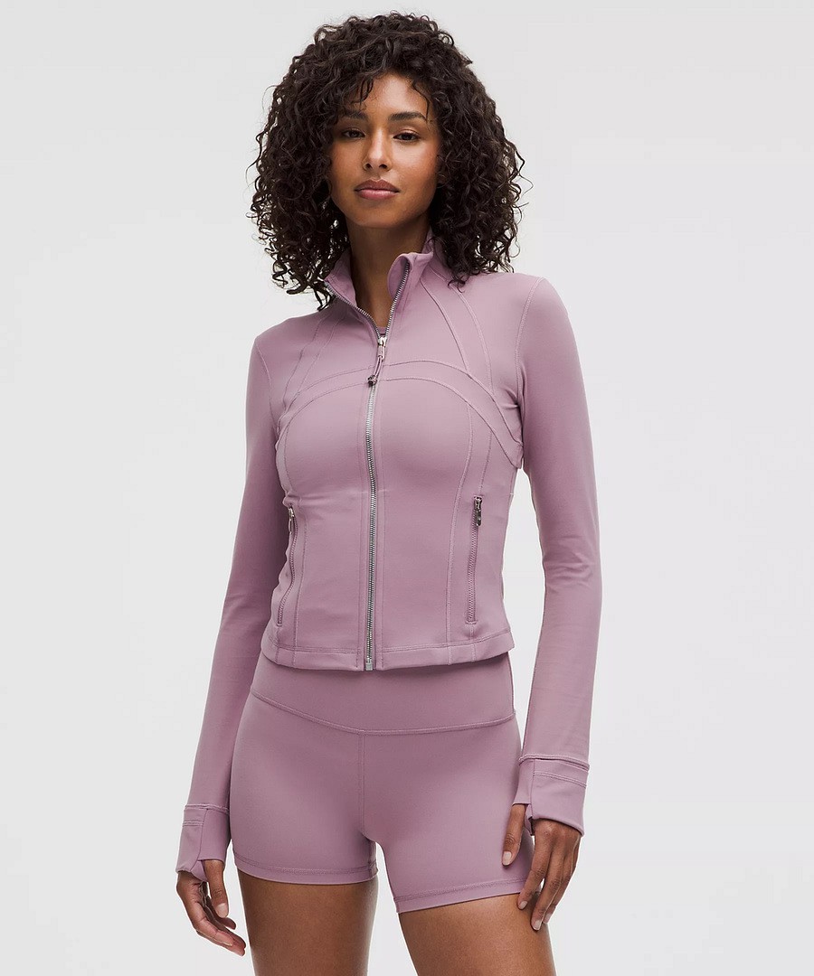 Define Cropped Jacket Nulu Lavender Lux