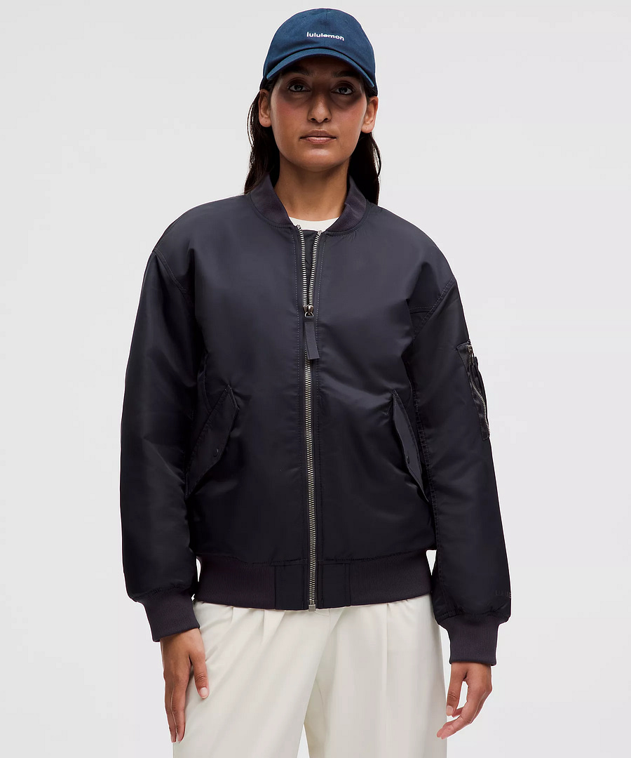 Oversized Insulated Flight Jacket 3