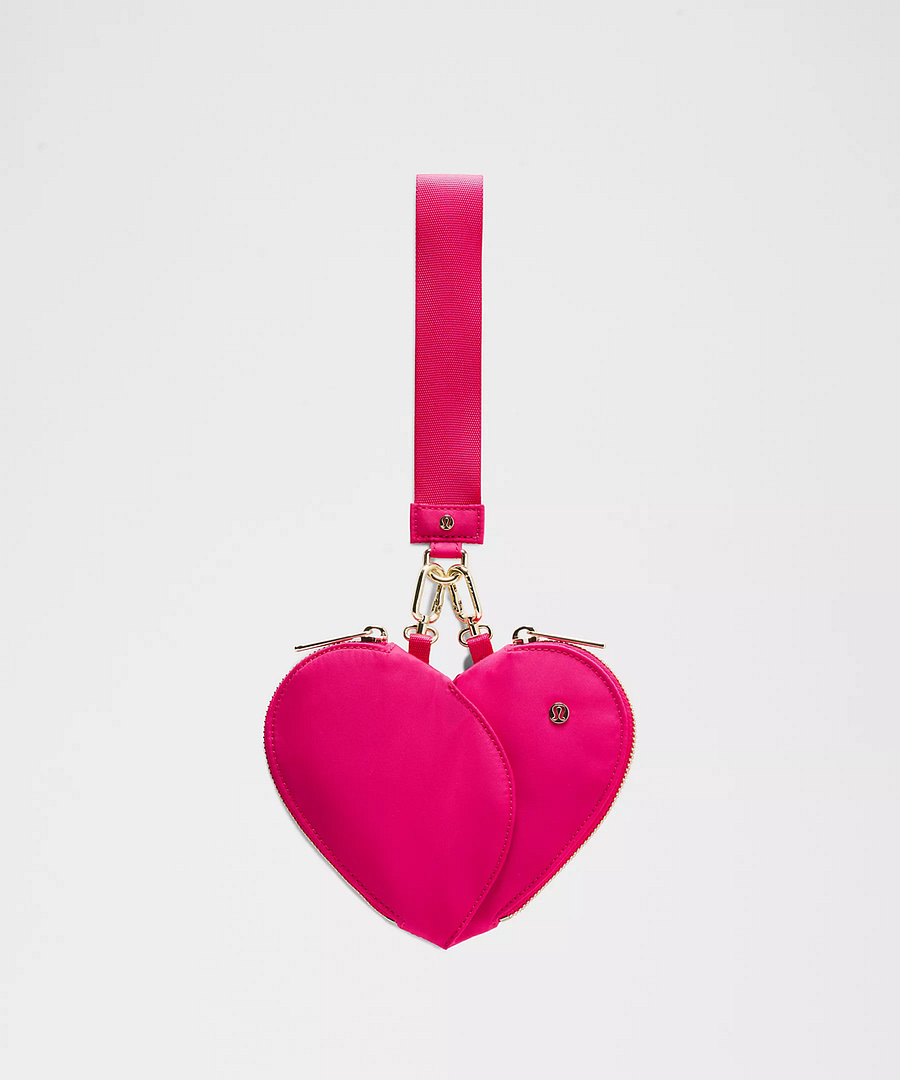 Dual Pouch Wristlet Heart - lululemon