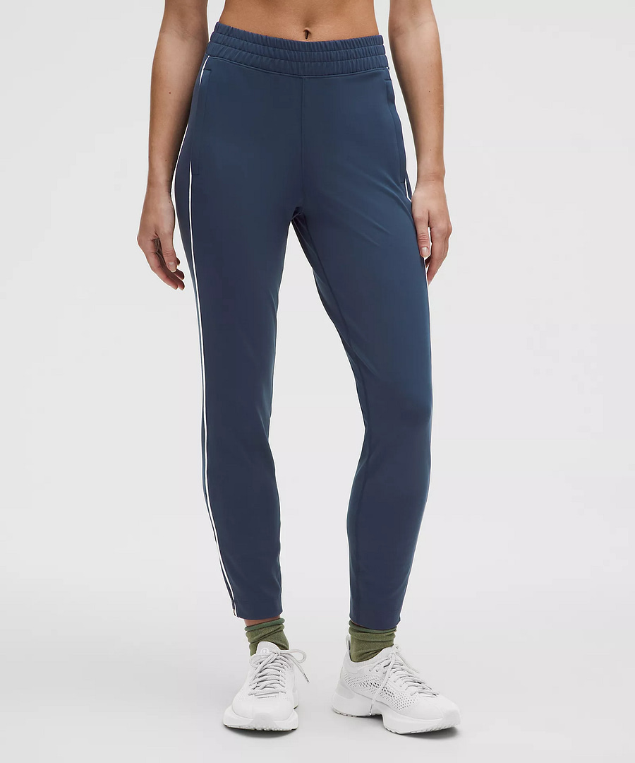 Everlux Slim-Fit High-Rise Track Pant