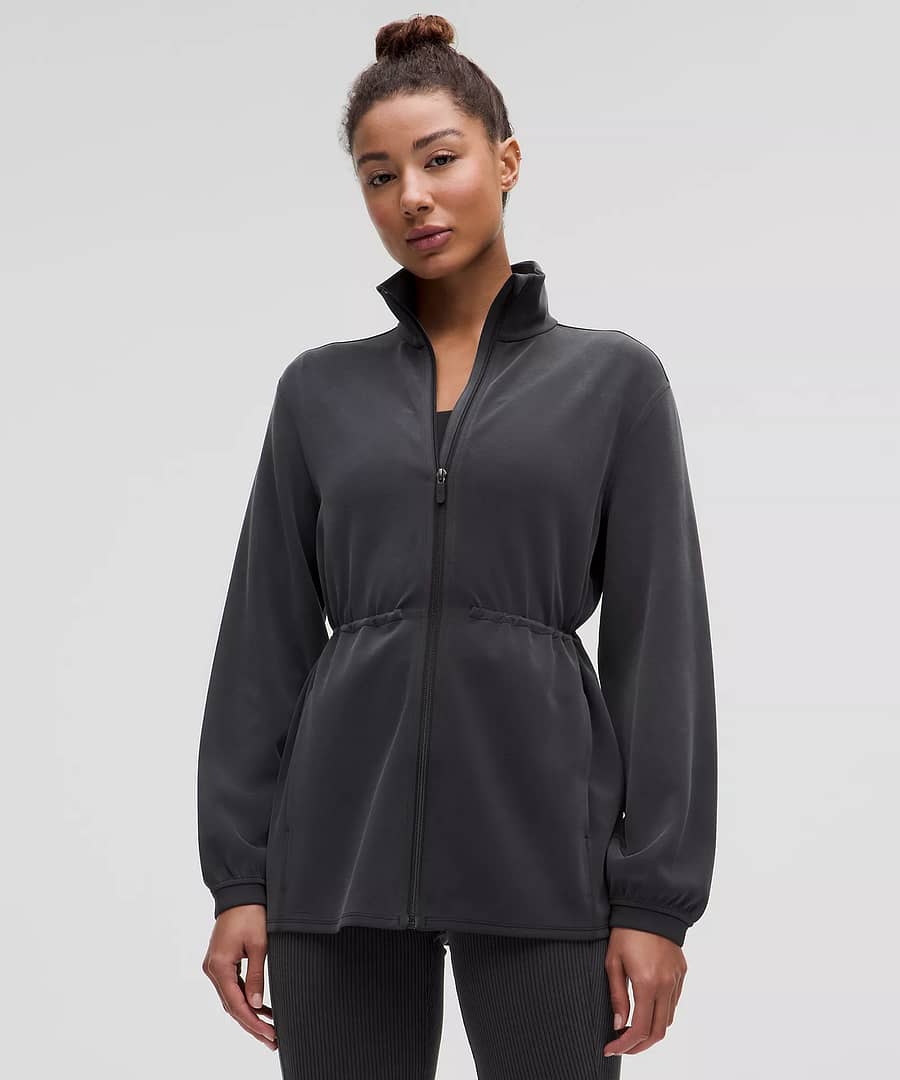 Softstreme Cinch-Waist Full-Zip Jacket