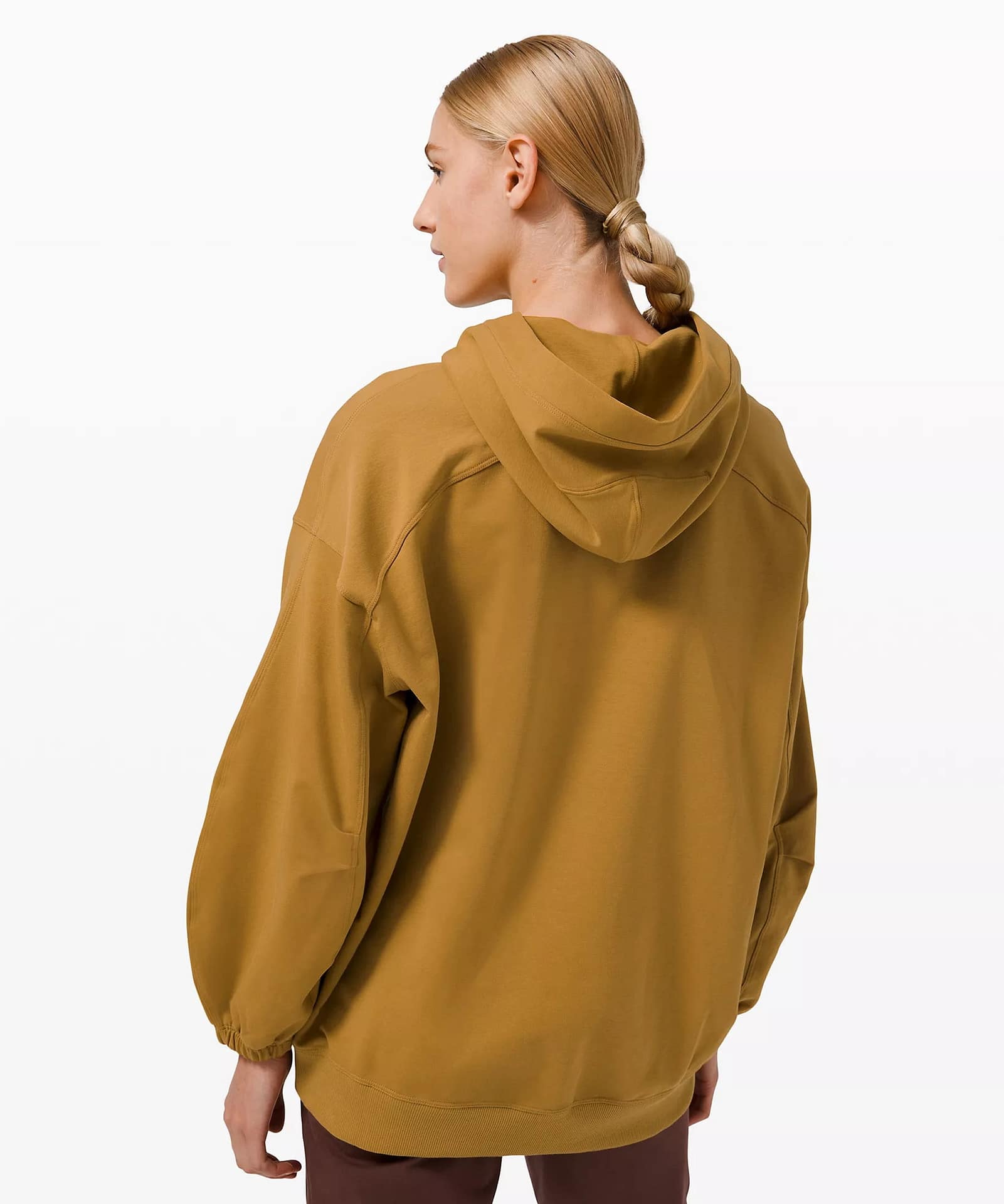 LA Pleated Sleeve Oversized Hoodie 3
