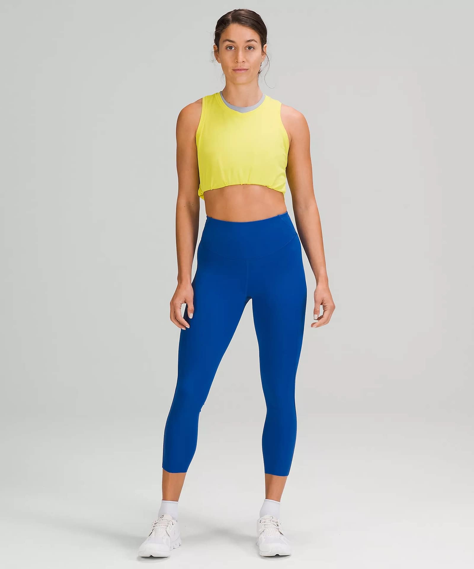 Base Pace High-Rise Crop 23 symphony blue 2