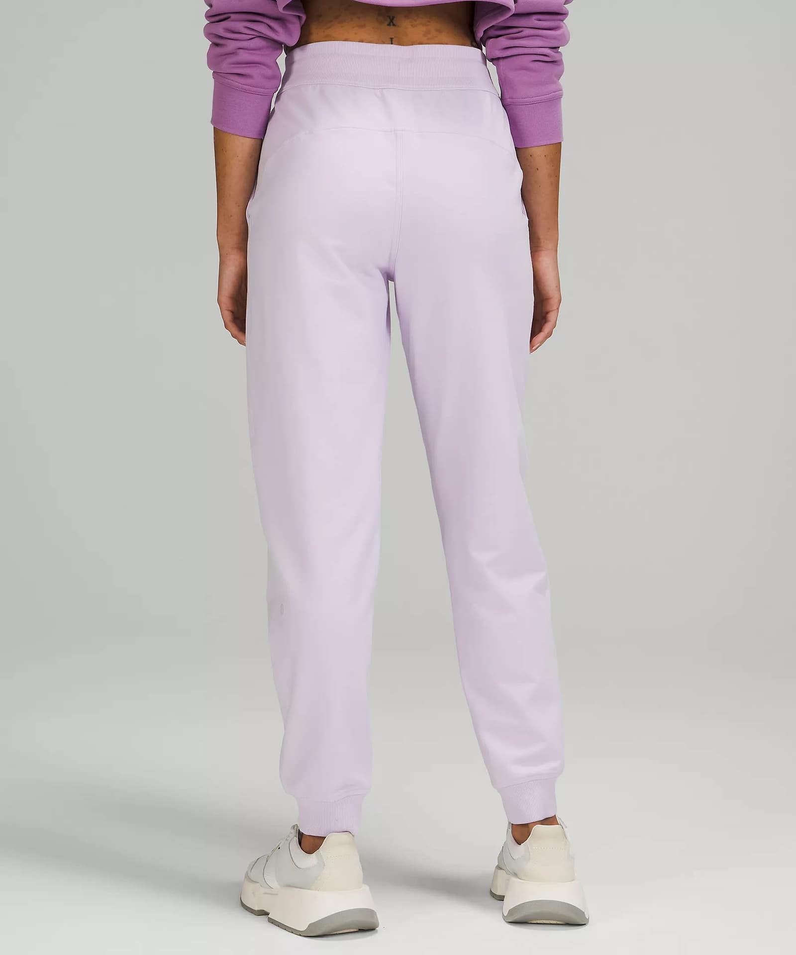 Scuba High-Rise French Terry Jogger lavender dew 3