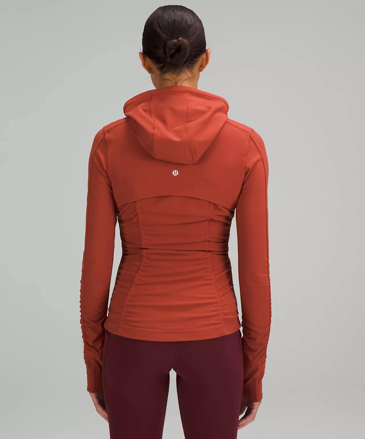 Nulu Hooded Define Jacket Ruched