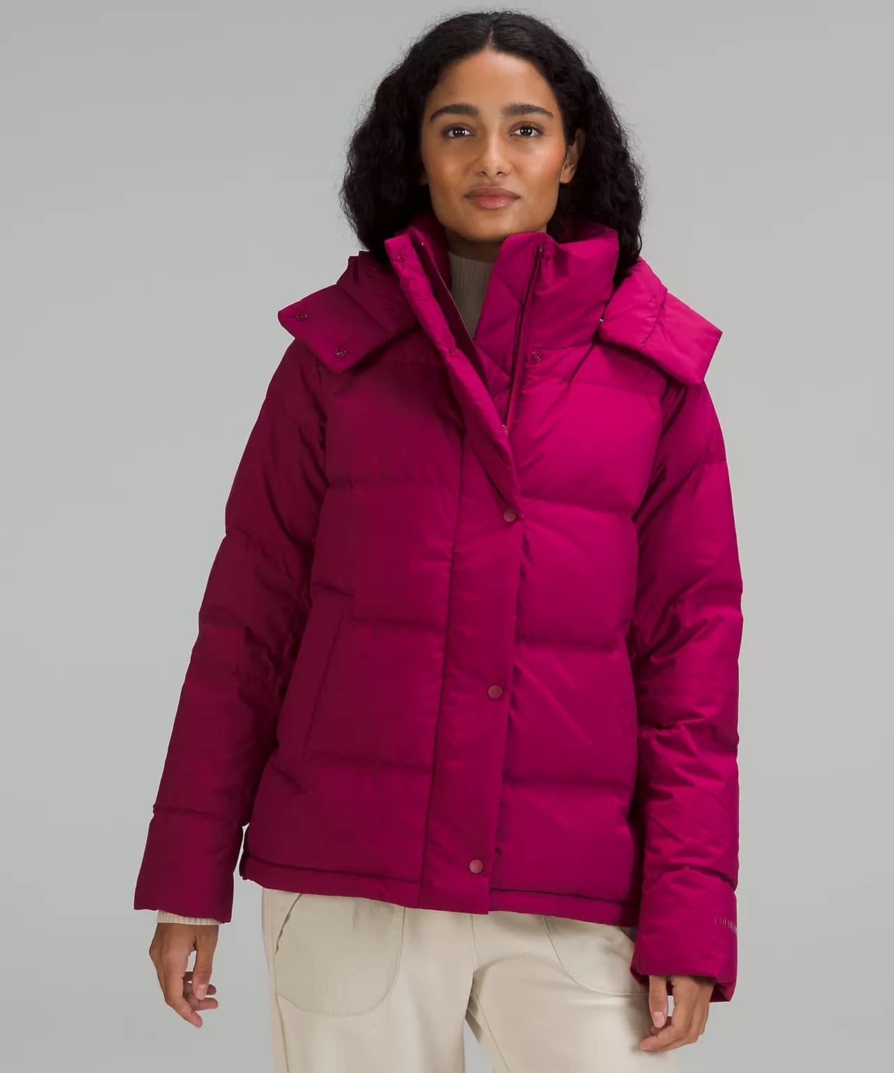 Wunder Puff Jacket - pomegranate