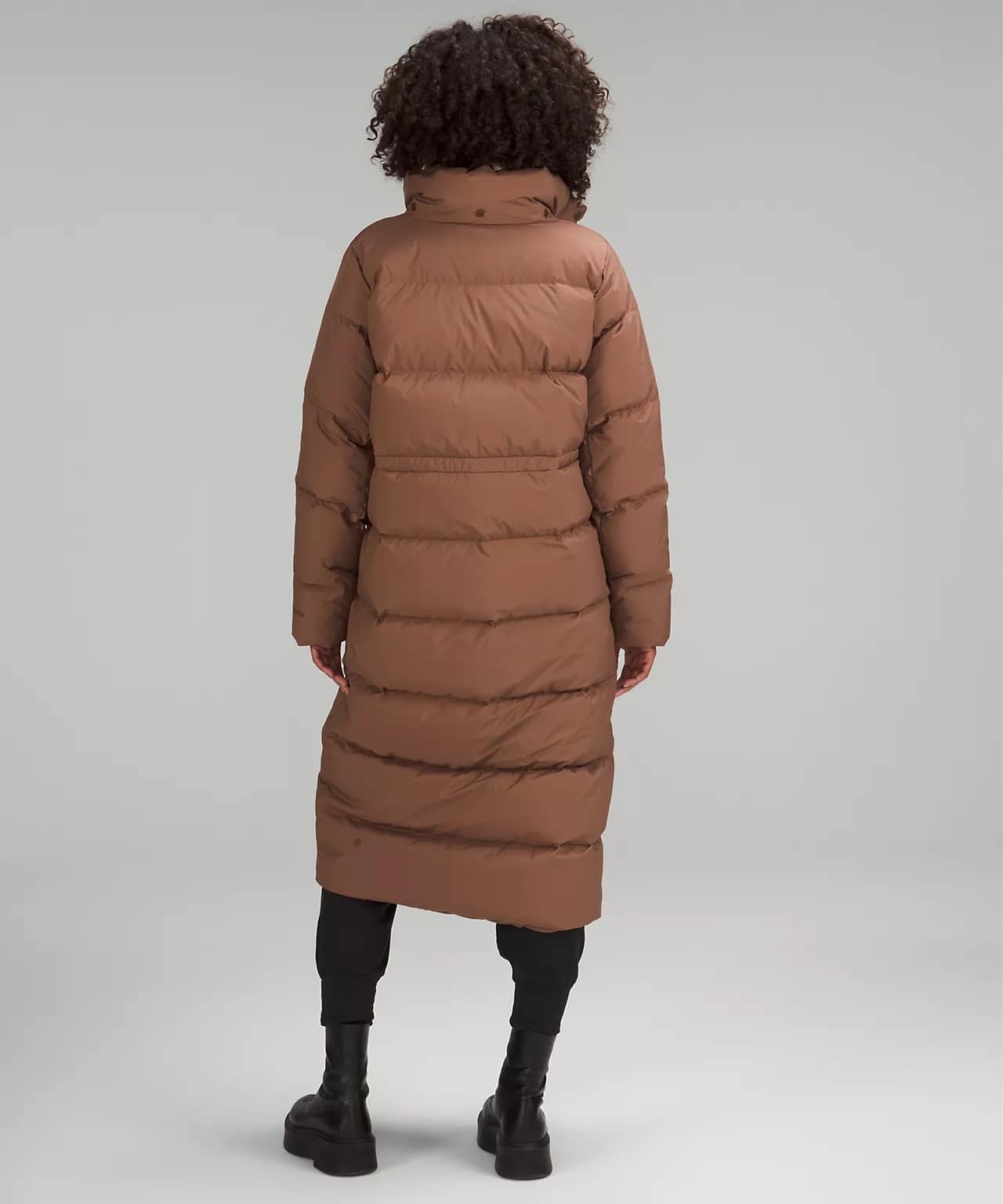 Wunder Puff Long Jacket - roasted brown 2