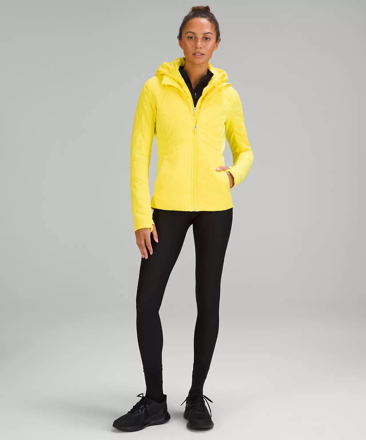 lululemon - Another Mile Jacket - sonic yelllow