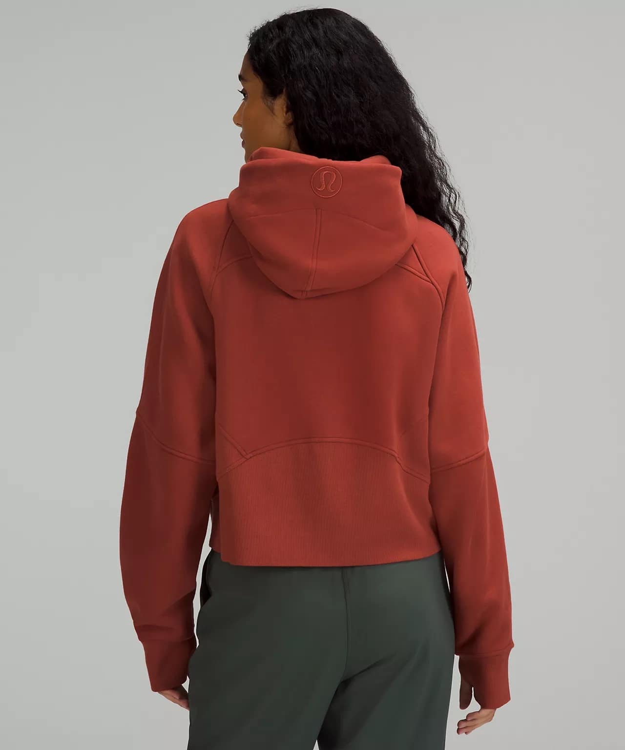 lululemon Scuba Oversized Full Zip Hoodie - cayenne
