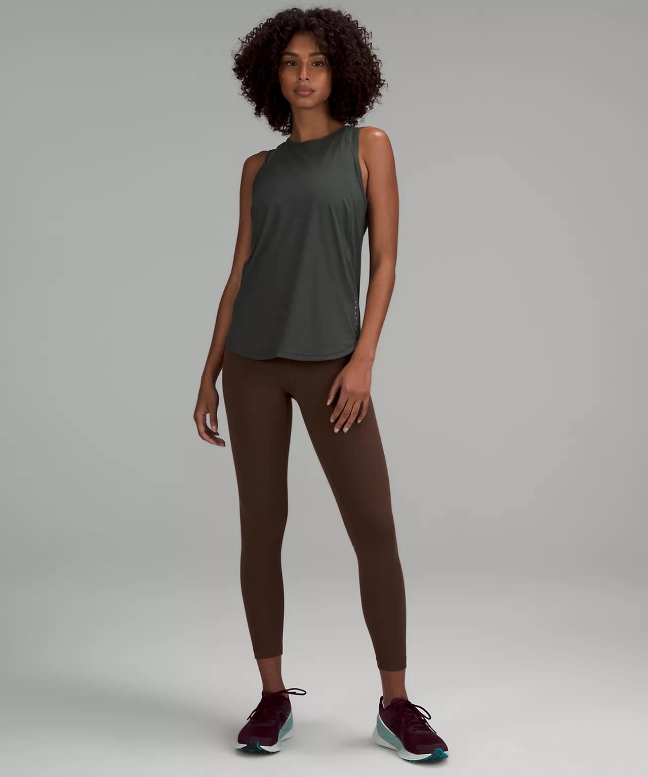 lululemon leggings - brown leggings - java