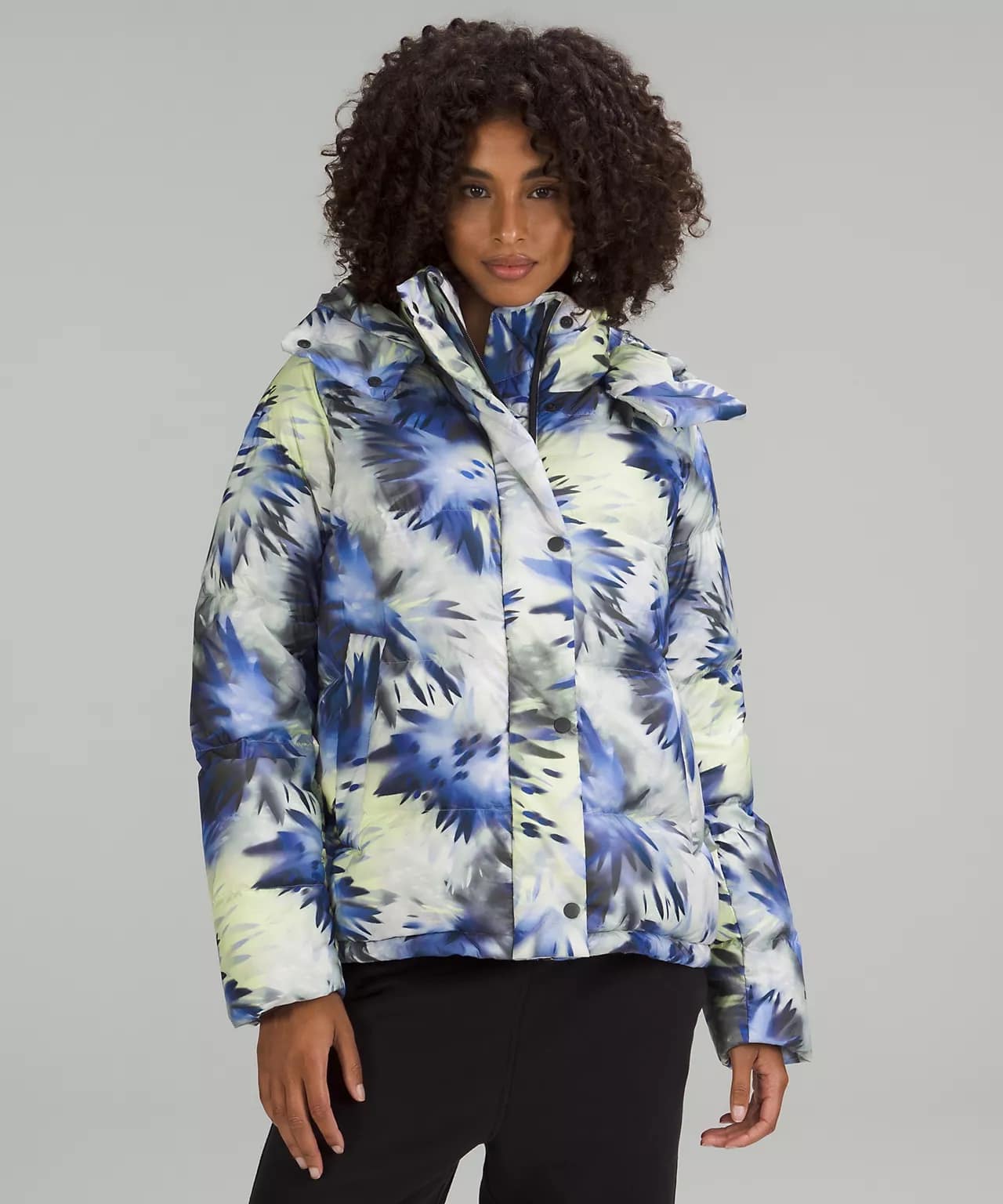 wunder puff jacket - Chromatic Cloudscape Multi