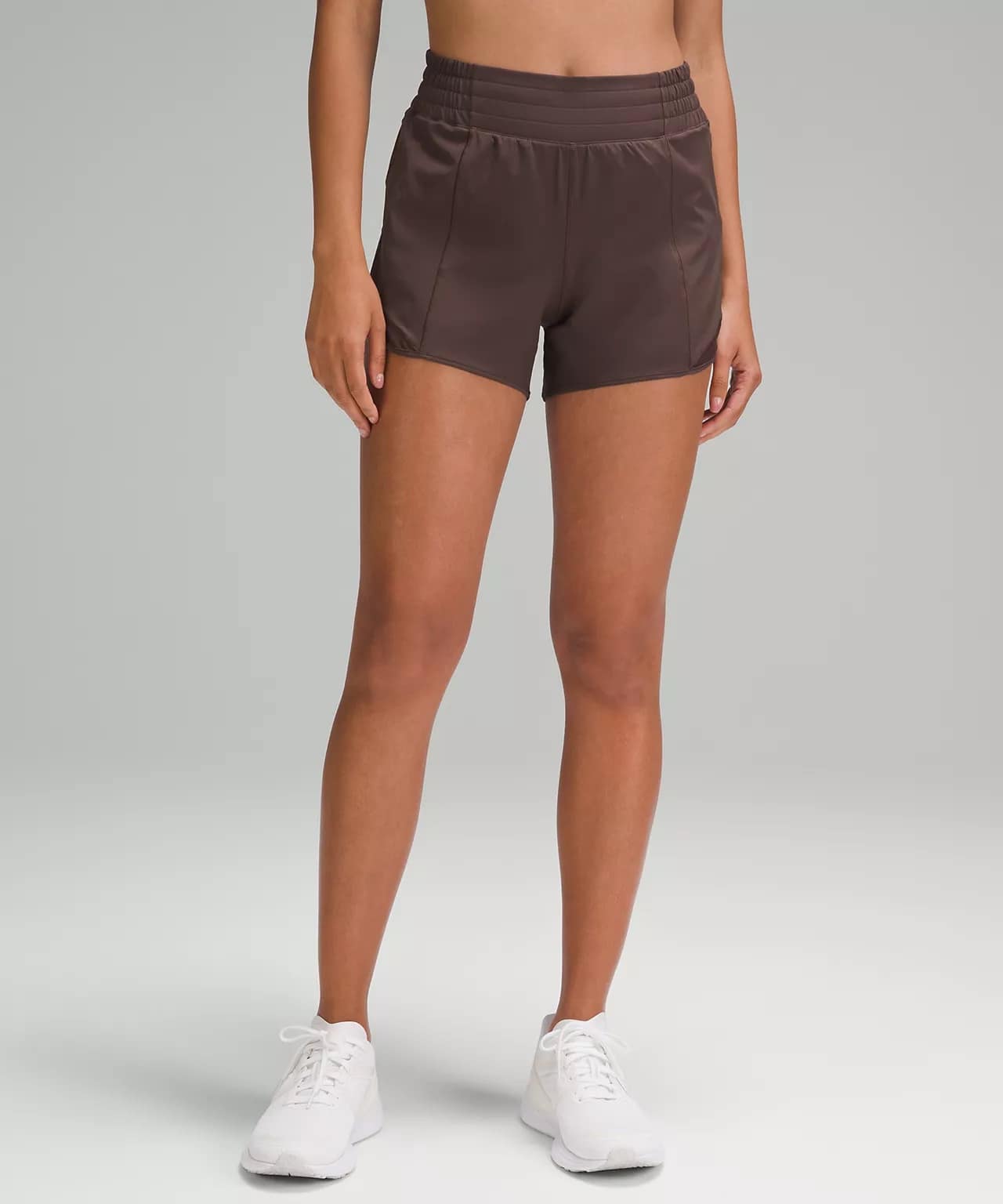 Hotty Hot High-Rise Lined Short 4" espresso