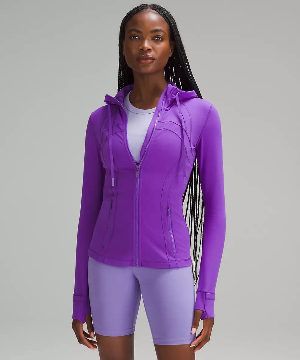 Hooded Define Jacket *Nulu - atomic purple