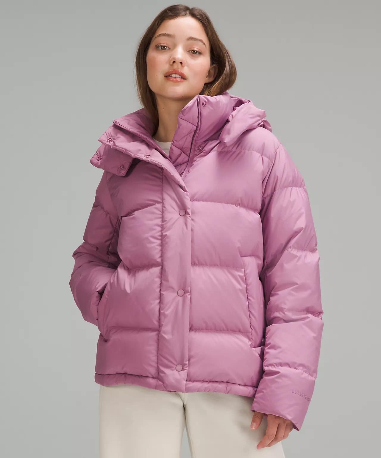 lululemon Wunder Puff Jacket velvet dust