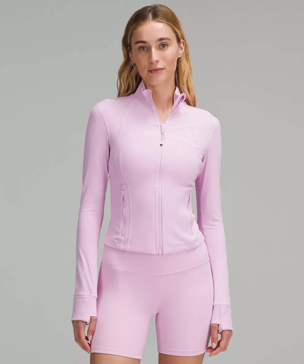 lululemon - Define Cropped Jacket *Nulu - Vita Pink