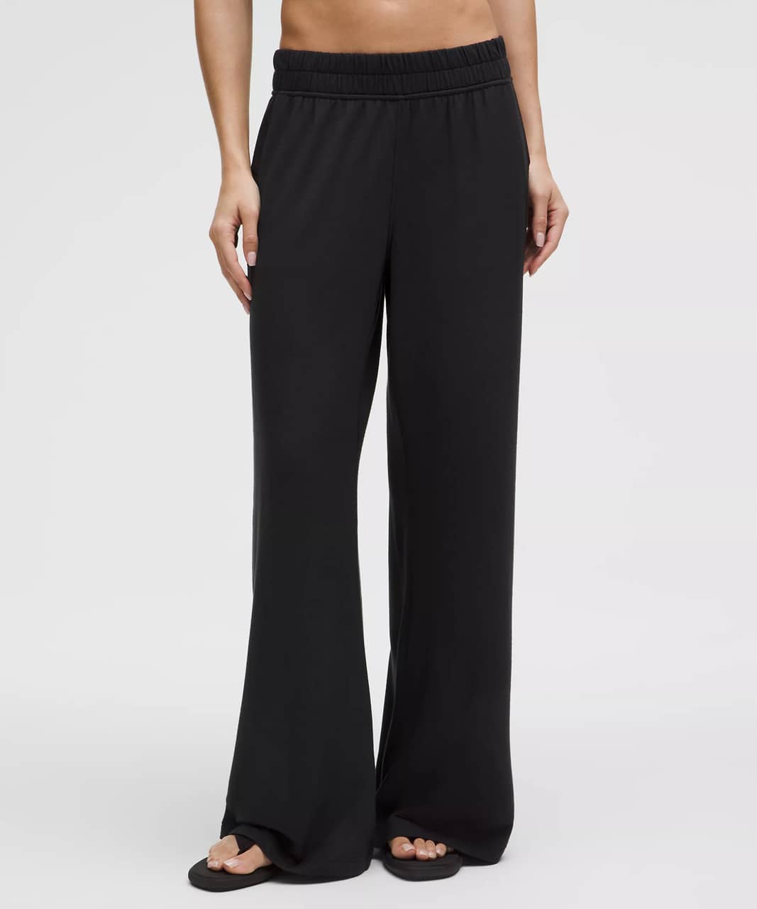 Lululemon - BeCalm Mid-Rise Wide-Leg Pant Large